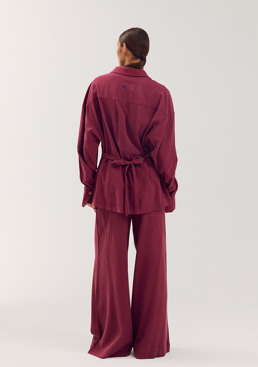 Harper & Yve Blouse Helena achterkant met Meike broek