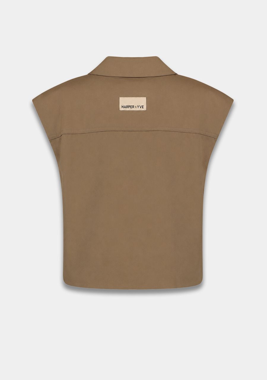 Harper & Yve Gilet Esmee AW6N206 achterkant packshot