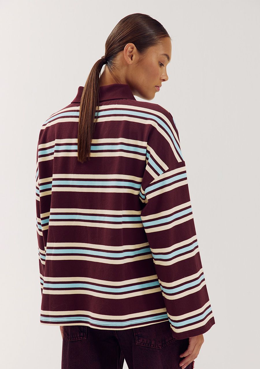 Harper & Yve Sweater Pollie AW6P501 achterkant close-up