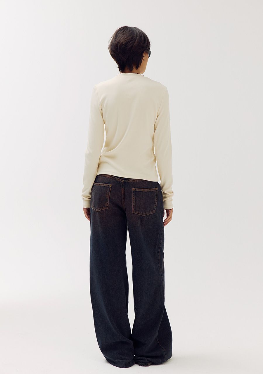 Harper & Yve T-shirt Cammy DW6P612 achterkant geheel