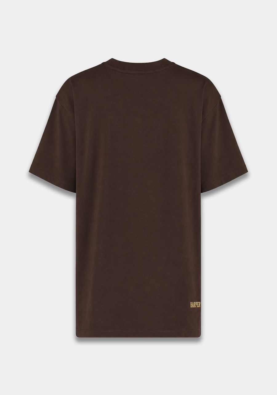 Harper & Yve T-shirt Moody AW6Y301 packshot achterkant
