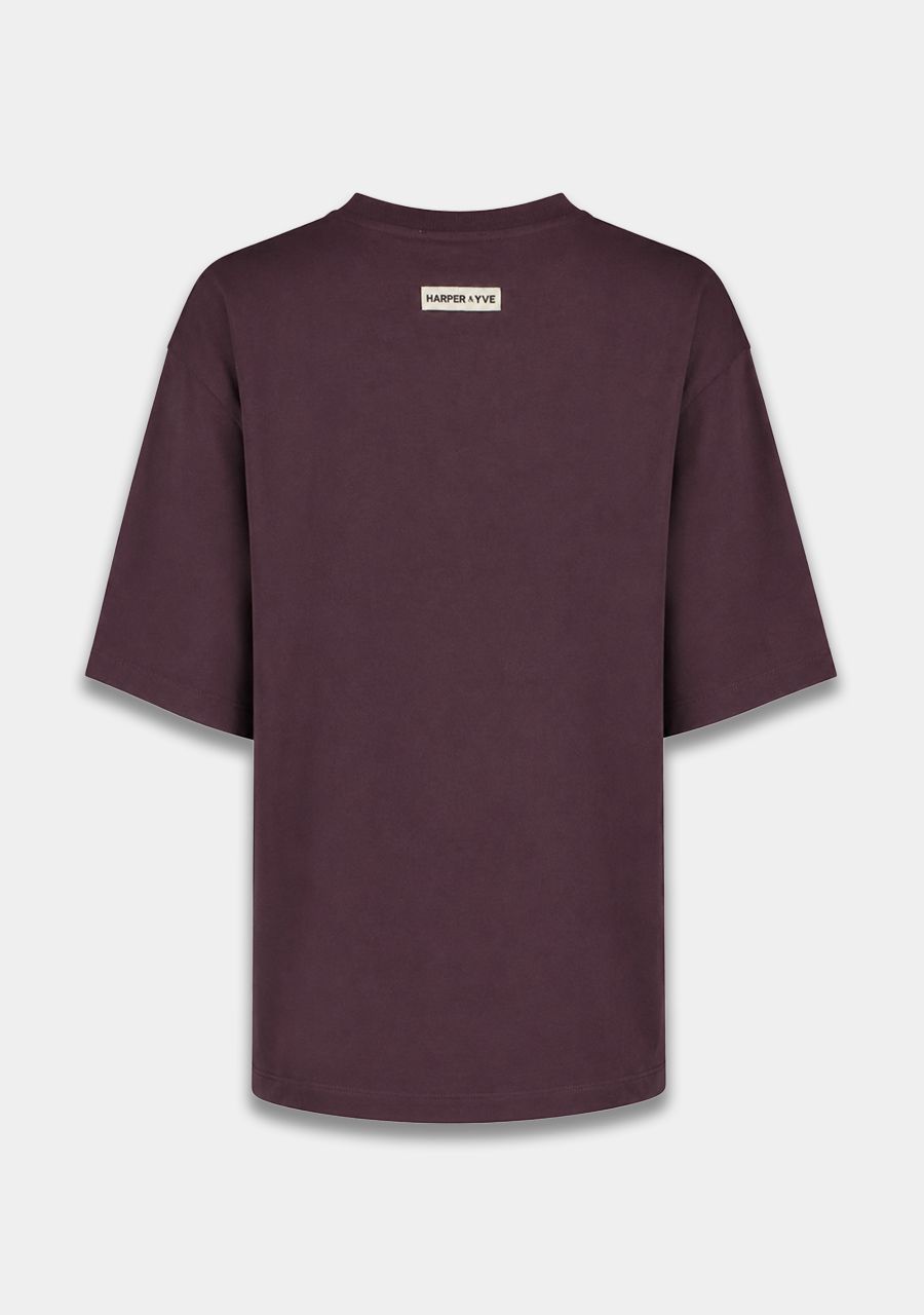Harper & Yve T-shirt Chill but glam AW6Y304 packshot achterkant