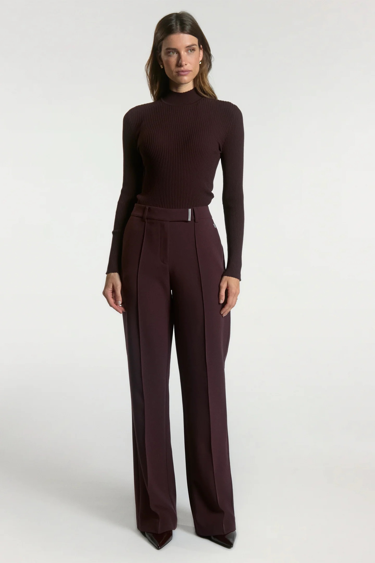 Aaiko Chantalle bordeaux volledige outfit