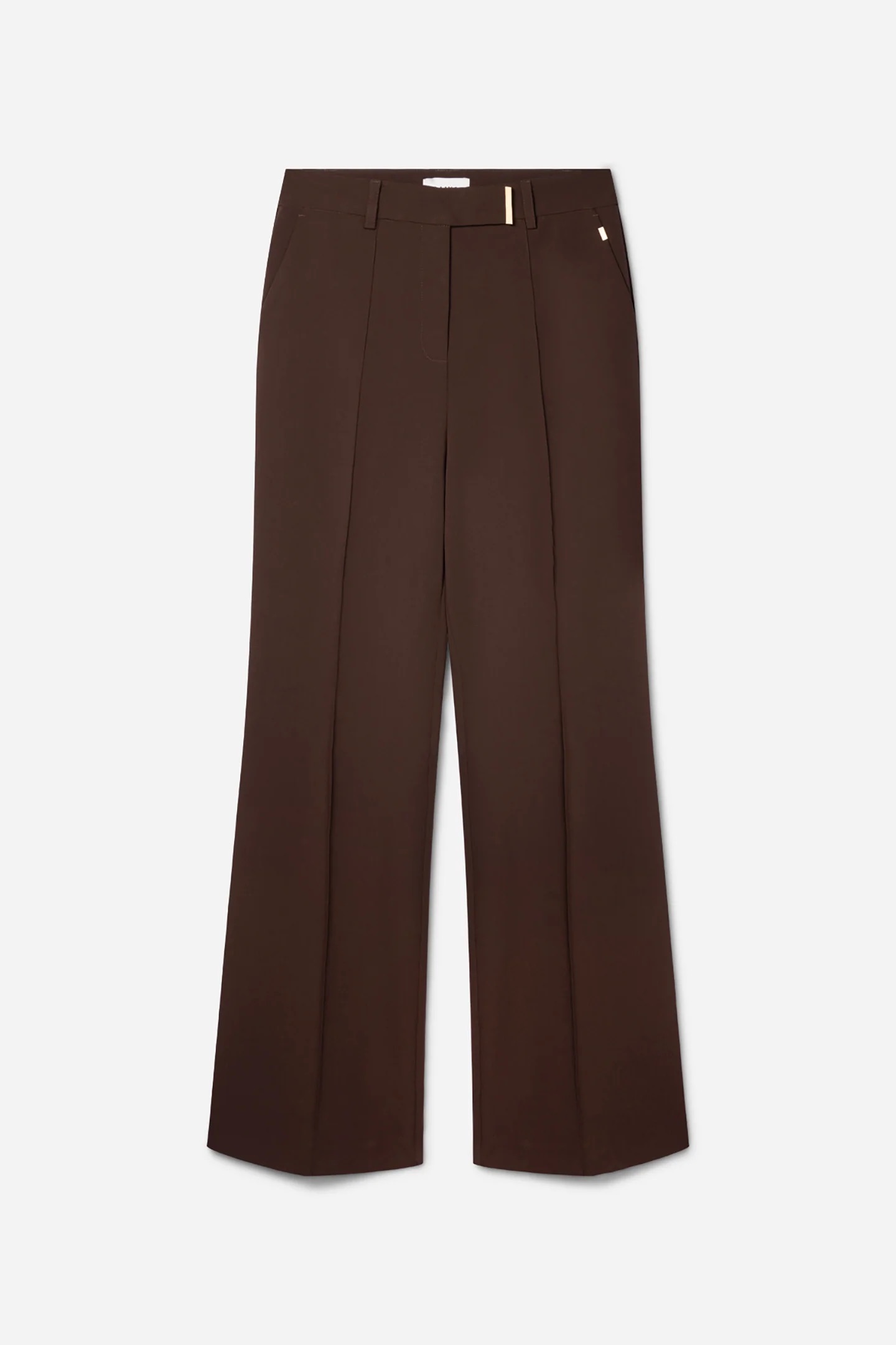 Aaiko Chantalle broek donker bruin packshot