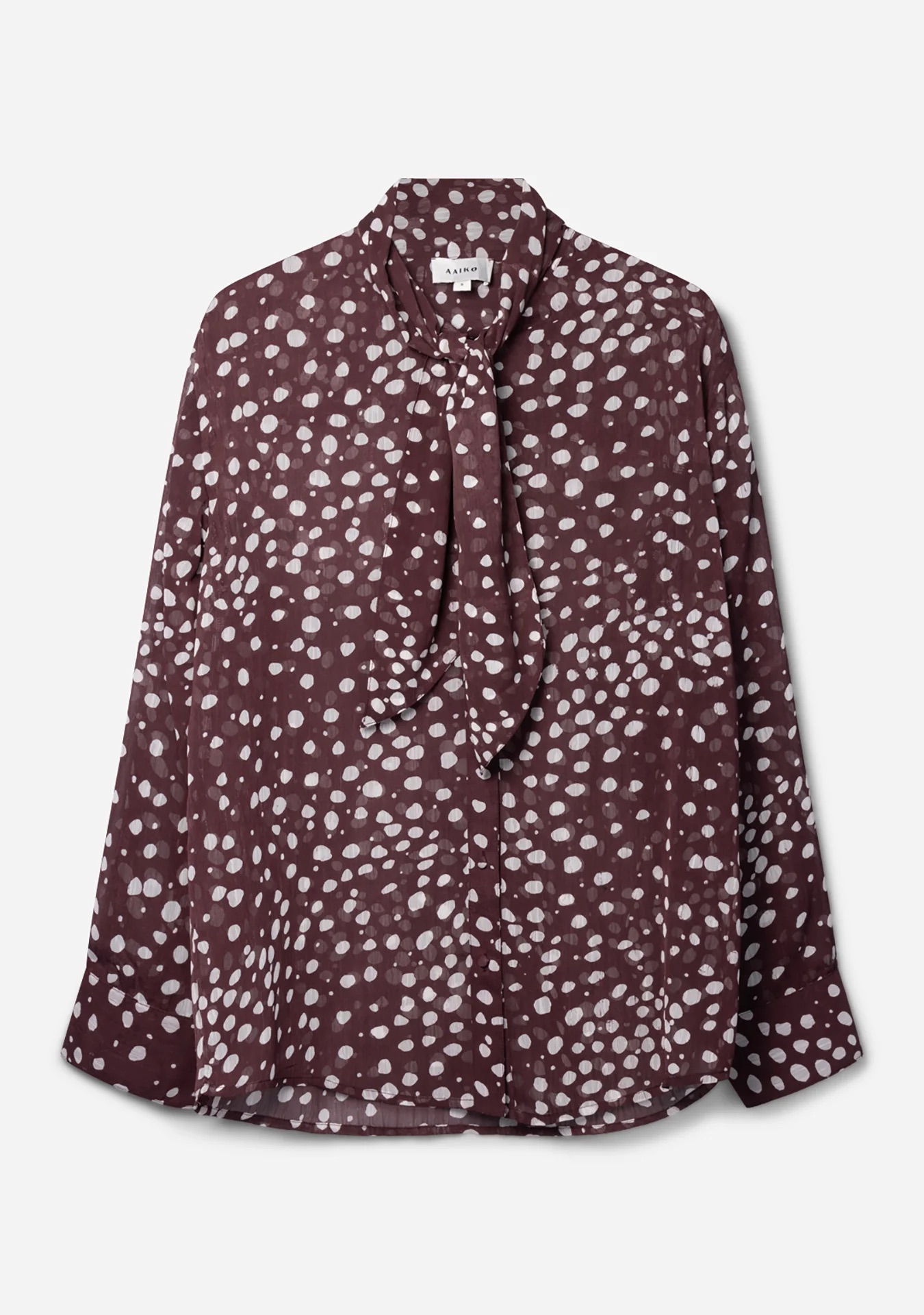 Aaiko Janesse blouse bordeaux packshot