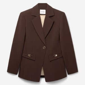 Aaiko Toulon blazer donker bruin packshot