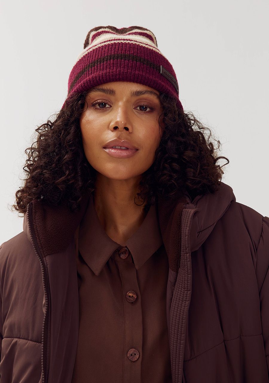 Harper & Yve Beanie harper AW6NACC03 voorkant model