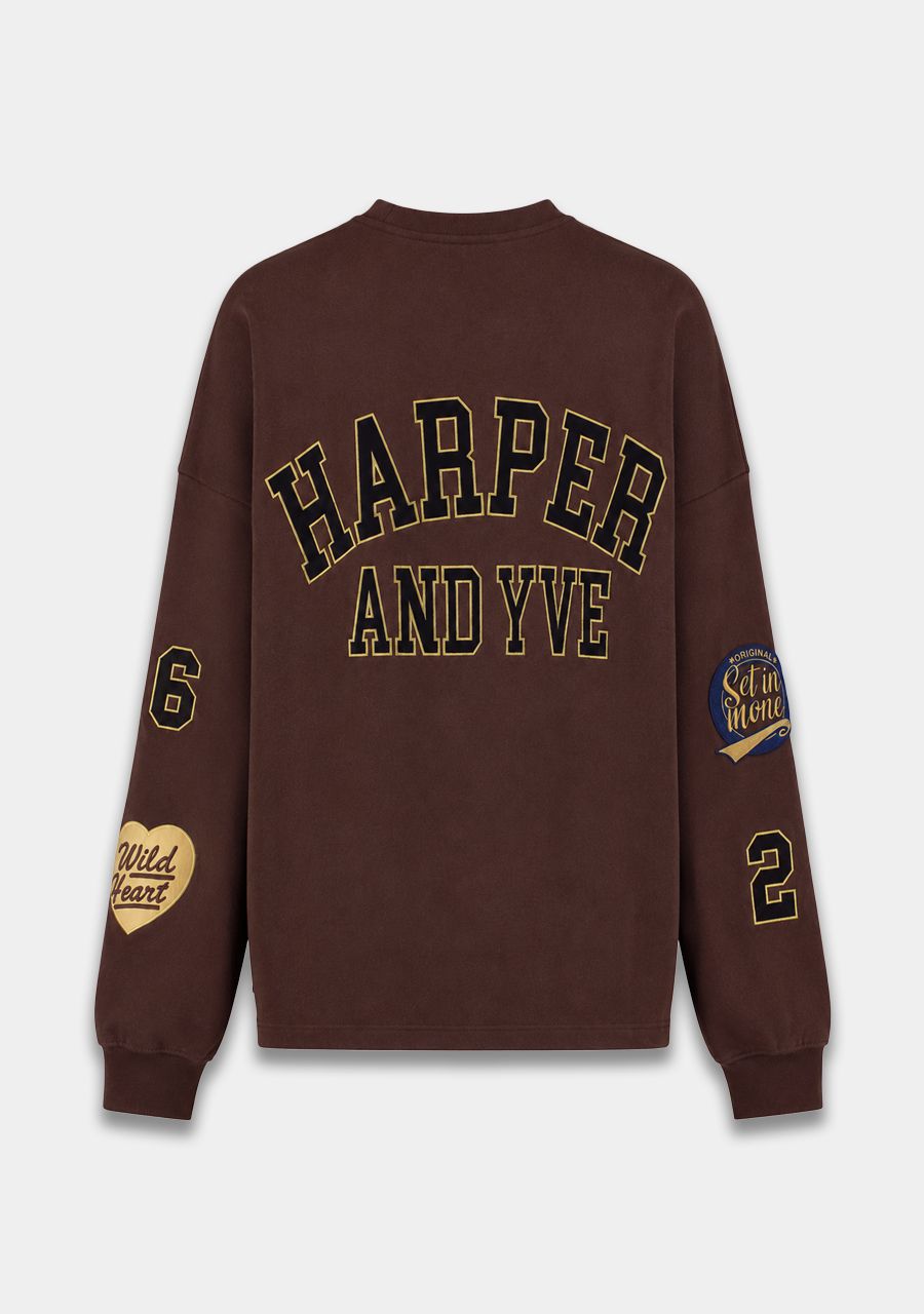Harper & Yve Sweater Patch packshot achterkant