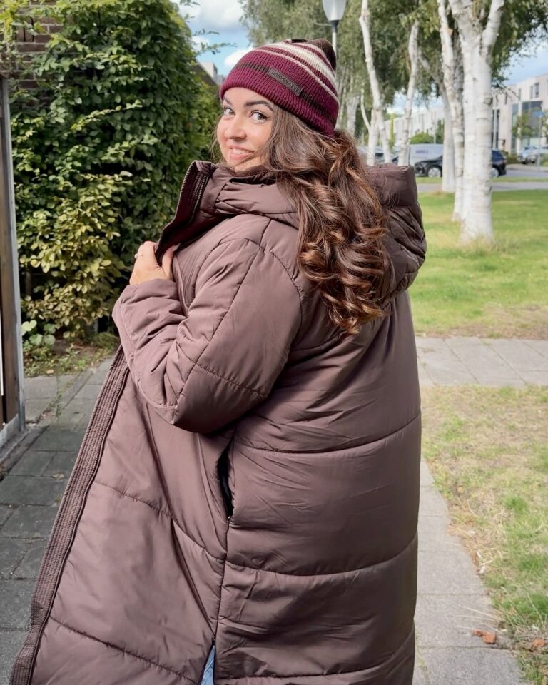Harper & Yve winterjas Jenny met bijpassende beanie harper
