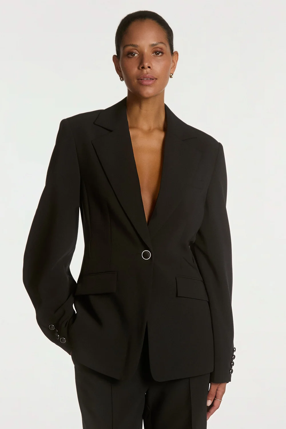 Aaiko Camille blazer zwart zonder lint