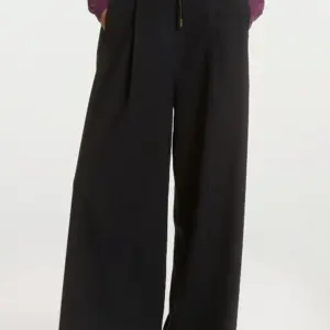 Aaiko Hailey check broek zwart