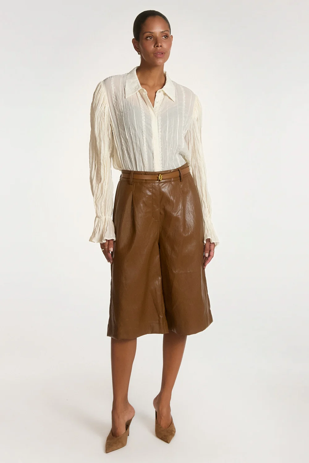 Aaiko Sien blouse crème volledige outfit