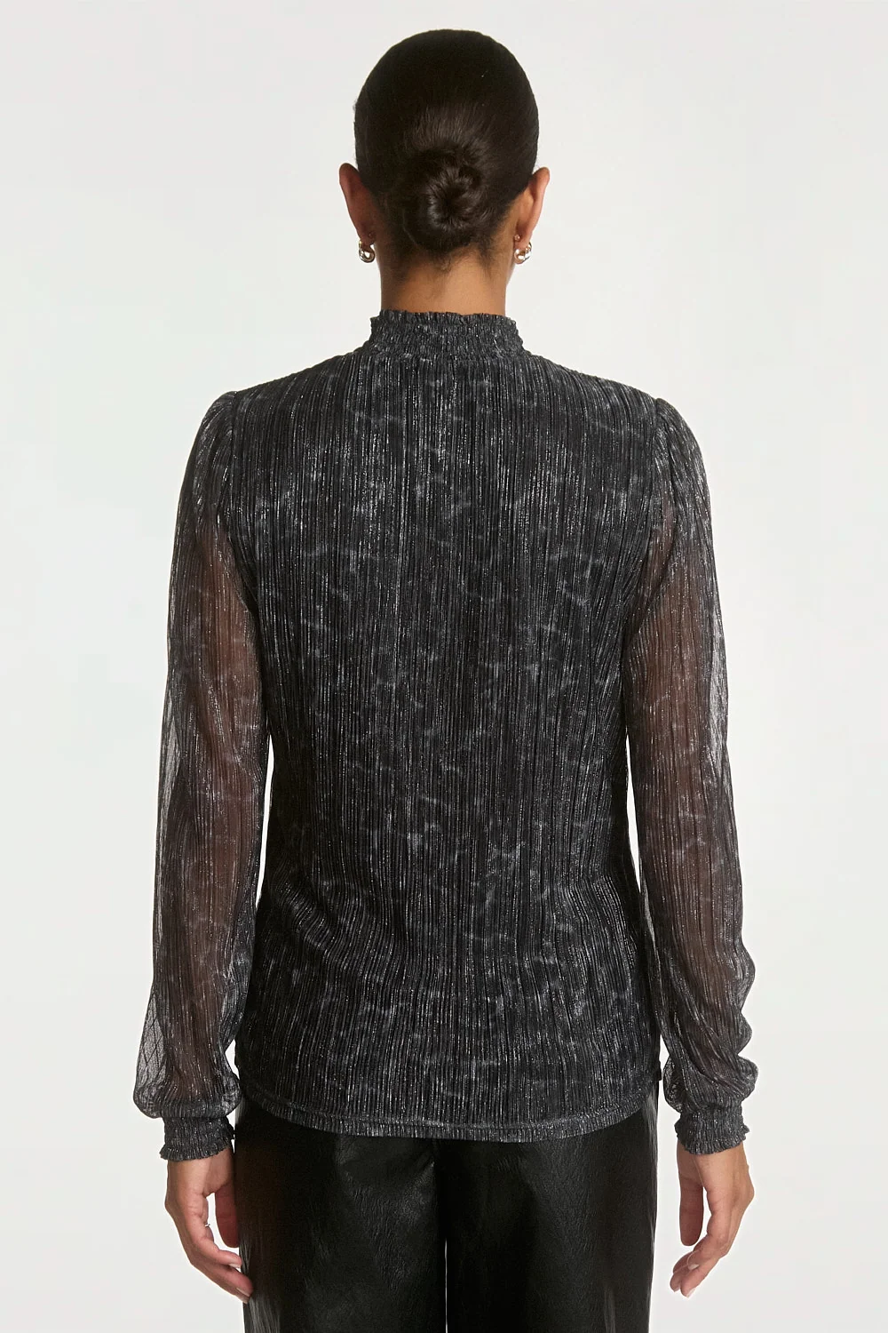 Aaiko Tory animal top blauw achterkant
