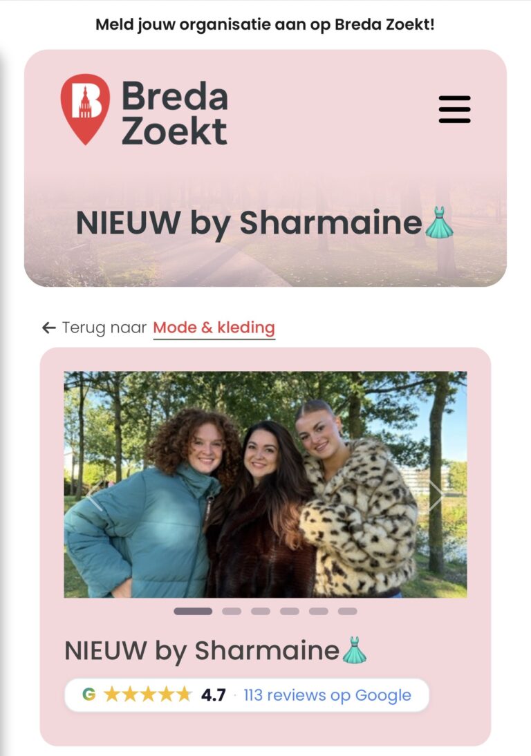 NIEUW by Sharmaine op Breda zoekt