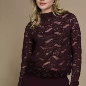 Freebird Talina Kant Top - Dark Cherry