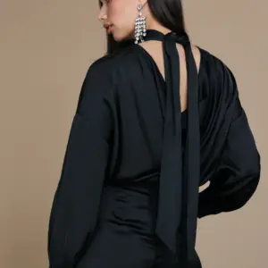Freebird Teresa Blouse - Zwart achterkant